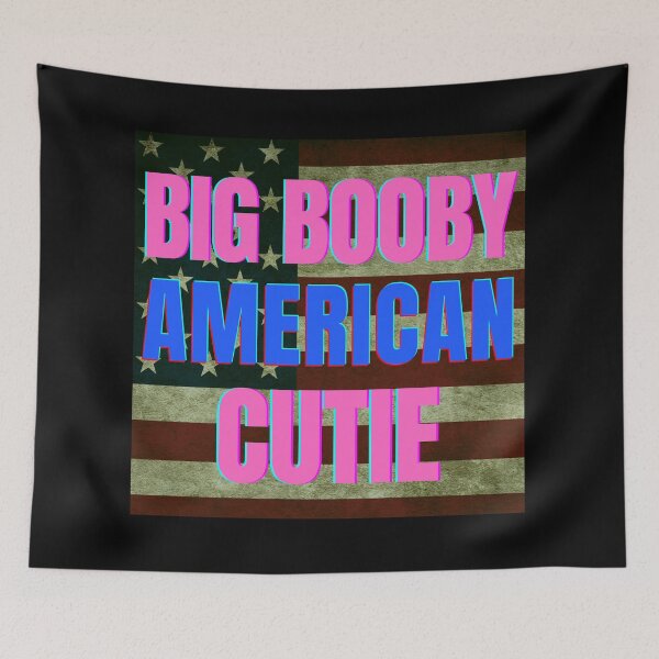 Item preview, Big booby Americans cutie designed and sold by Pugnaciousprint.
