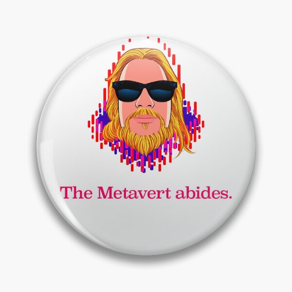 Item preview, The Metavert Abides designed and sold by Angela Bull.