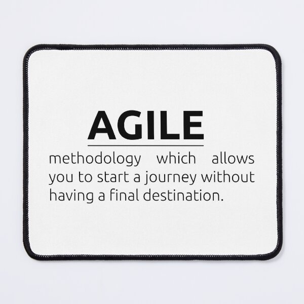 Item preview, What is agile? designed and sold by BeepBoopDesigns.