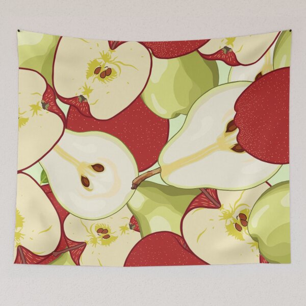 Item preview, Apples & Pears Print designed and sold by DreamFruit11.