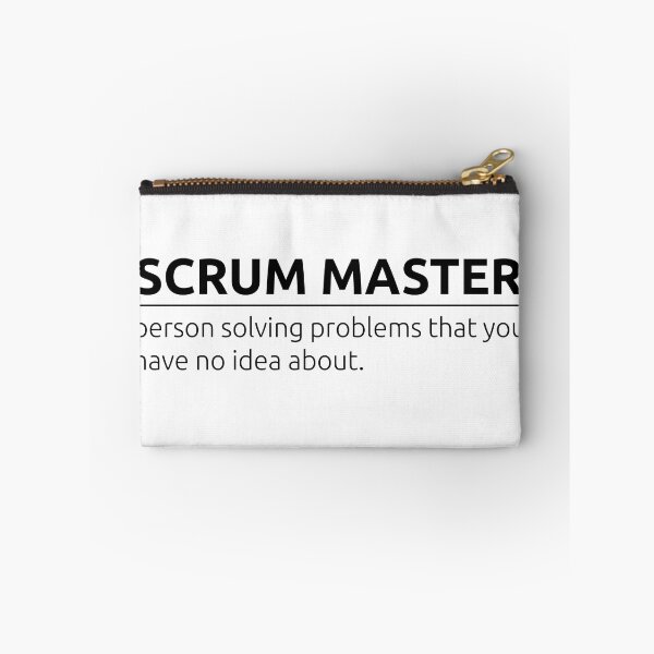 Item preview, Who is scrum master? designed and sold by BeepBoopDesigns.
