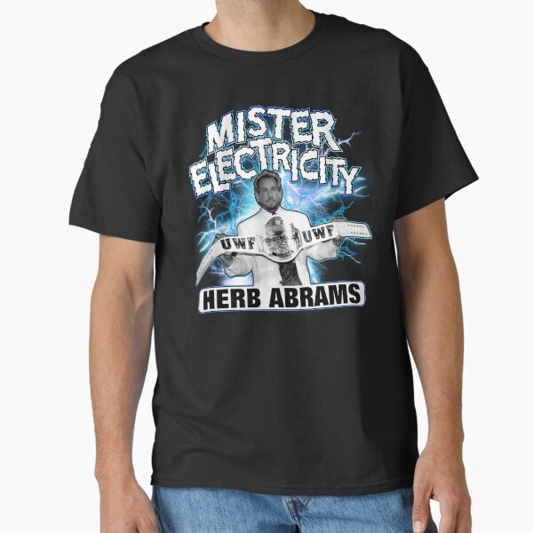 Item preview, UWF's Mister Electricity Herb Abrams designed and sold by Moderately Neato.