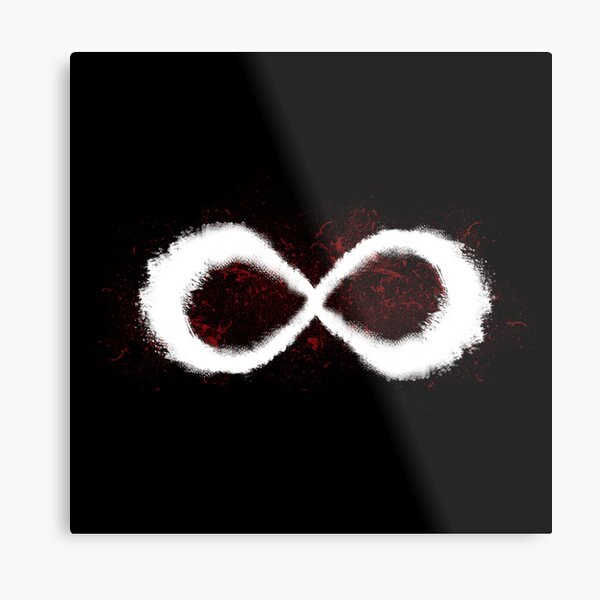 Infinity Symbol Art Black And White Timeless Gift Meditation Art