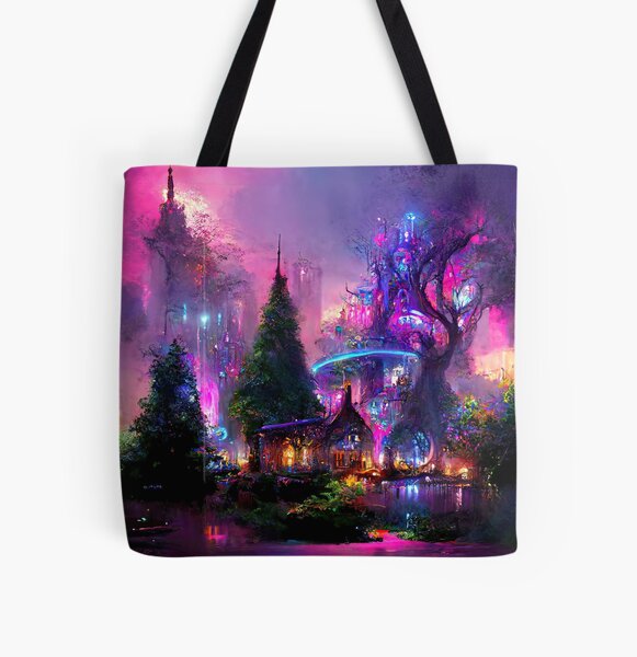 Willow Tree Bright Star Angel Christmas Tapestry Tote Bag