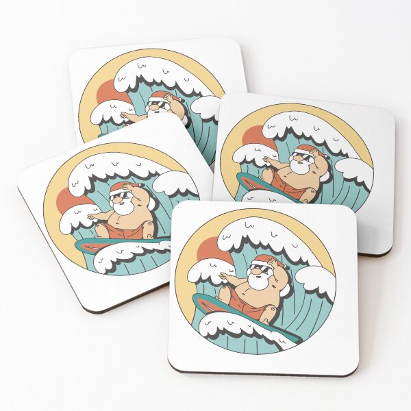 Item preview, Surf Santa Claus  designed and sold by Cyrenaica 1949.