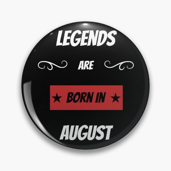 Item preview, Legends are born in August designed and sold by BritishFashion.