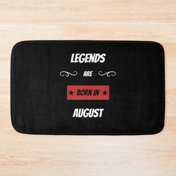 Item preview, Legends are born in August designed and sold by BritishFashion.