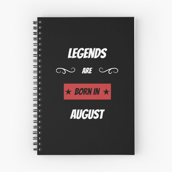 Item preview, Legends are born in August designed and sold by BritishFashion.