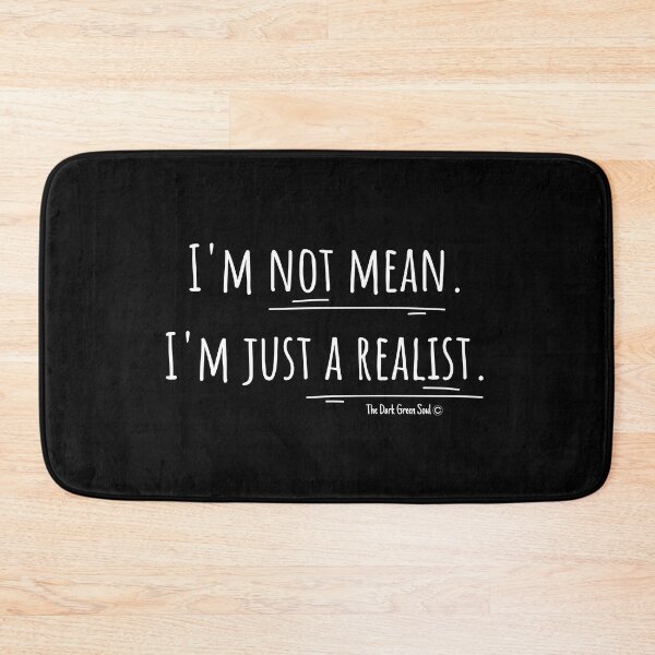 Item preview, Just a Realist - White designed and sold by DarkGreenSoul.