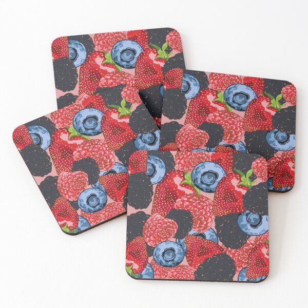 Item preview, Berries Print designed and sold by DreamFruit11.