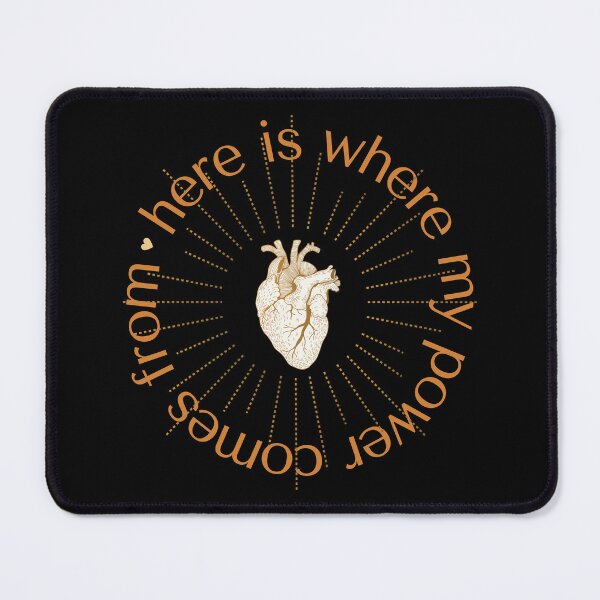 Item preview, Golden Anatomy Heart Power Sticker designed and sold by MagicWolfStar.