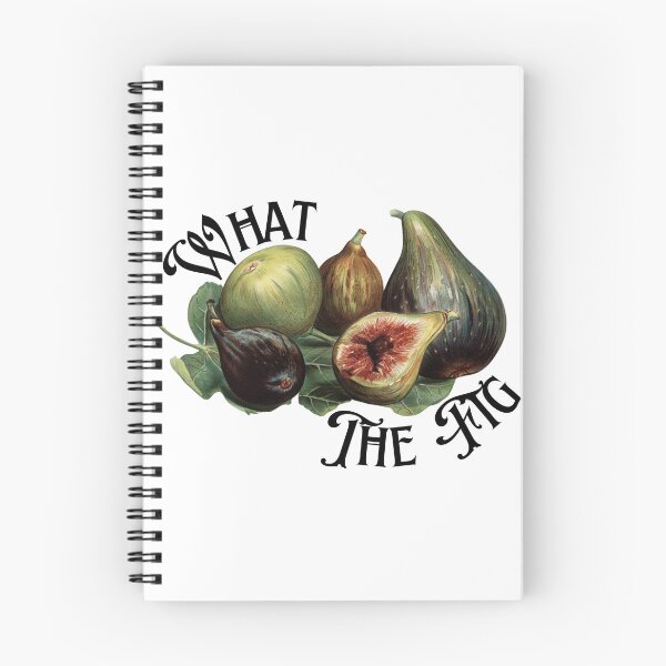 Item preview, What the Fig Vintage Illustration designed and sold by Happy-Trails.