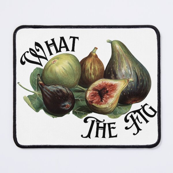Item preview, What the Fig Vintage Illustration designed and sold by Happy-Trails.