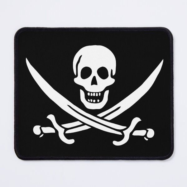 Item preview, Pirate Flag of Jack Rackham designed and sold by LifeSpice.
