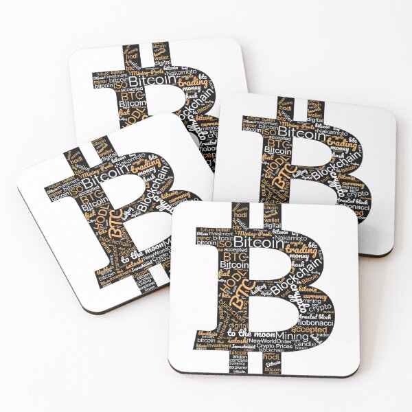 Item preview, Bitcoin BTC Crypto Word Cloud Art designed and sold by nueschka.