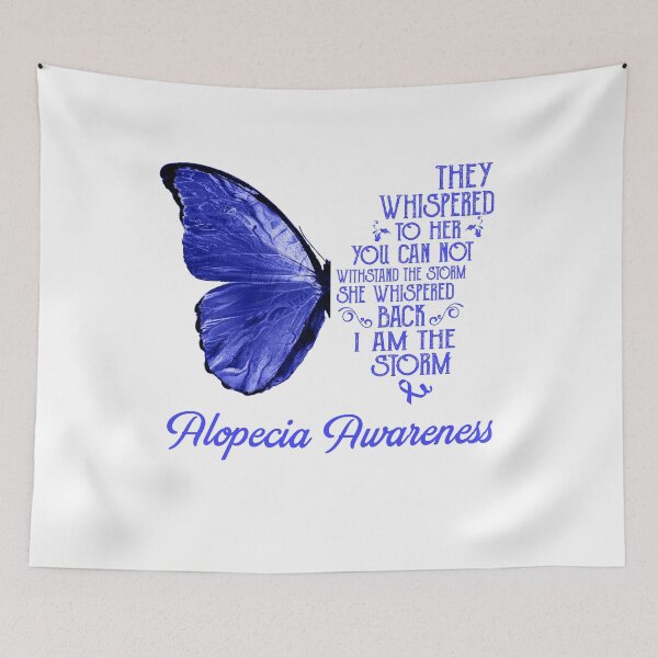 Item preview, I Am The Storm Alopecia Awareness designed and sold by whlrcheryl.