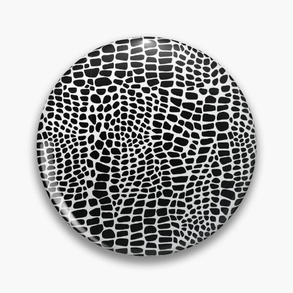 Item preview, Alligator Skin Pattern Black white Animal Skin Pattern Gift Premium Art Apparel Essential Motivation Inspiration Joy Mood  Funny Cat Halloween designed and sold by DesignByHeartUK.