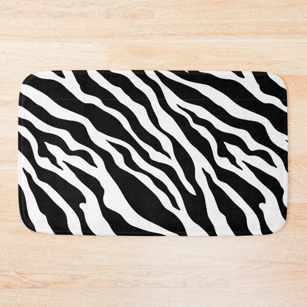 Item preview, Zebra Skin Pattern Black and White Animal Skin Pattern Gift Premium Art Apparel Essential Motivation Inspiration Joy Mood  Funny Cat Halloween designed and sold by DesignByHeartUK.