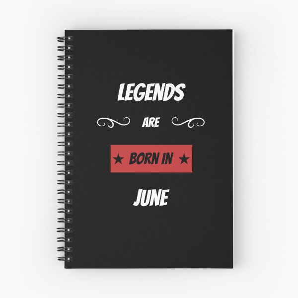 Item preview, Legends are born in June designed and sold by BritishFashion.