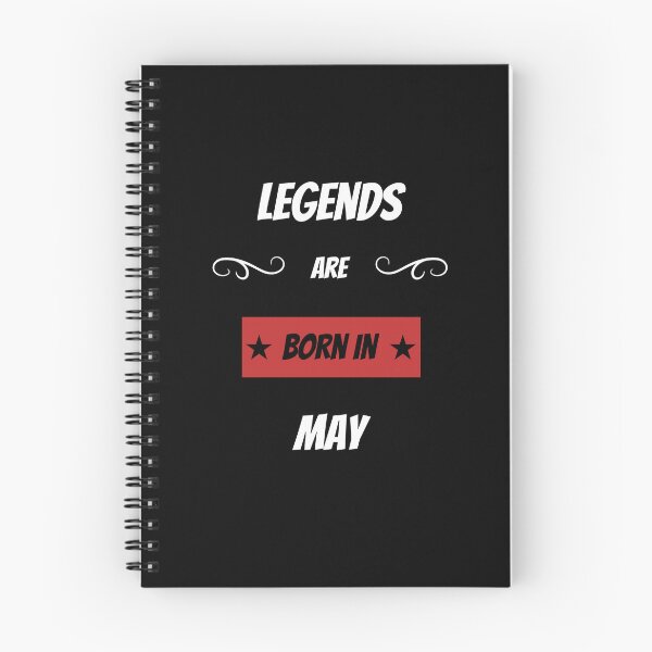Item preview, Legends are born in May designed and sold by BritishFashion.