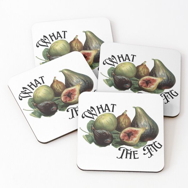 Item preview, What the Fig Vintage Illustration designed and sold by Happy-Trails.