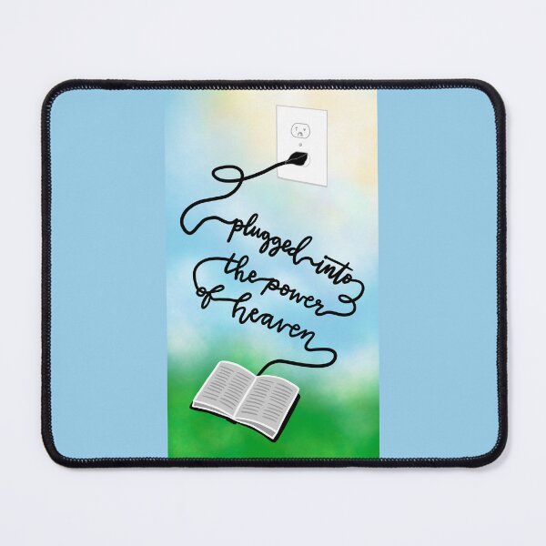 Item preview, Plugged Into The Power Of Heaven designed and sold by JD-PANDA.