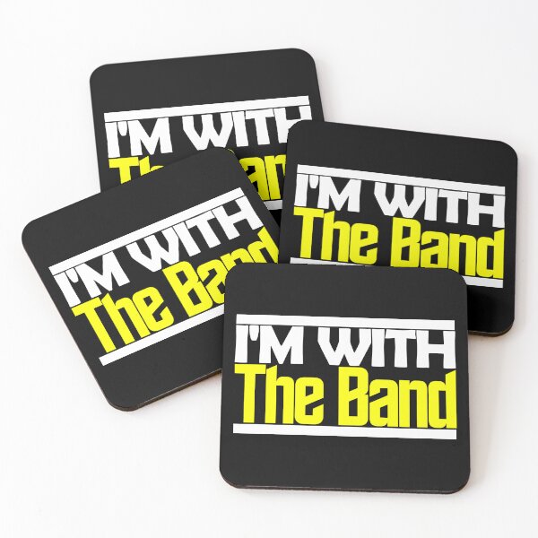 Item preview, I'M WITH THE BAND - OUTFIT - ROADIE FAN UNIFORM designed and sold by KoolDsignsMUSIC.