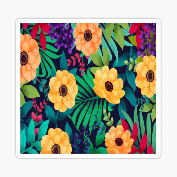 " wildflower cases" Sticker for Sale by HassanTB Redbubble