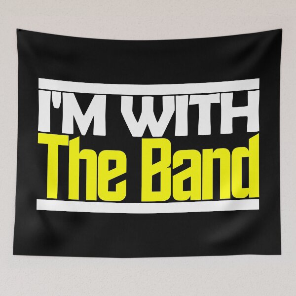 Item preview, I'M WITH THE BAND - OUTFIT - ROADIE FAN UNIFORM designed and sold by KoolDsignsMUSIC.