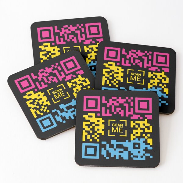 Item preview, Pansexual QR Code designed and sold by Pridish.