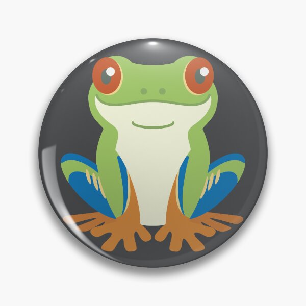 Artikelvorschau, Rotäugiger Laubfrosch - Lineless entworfen und verkauft von TheFrogWrangler.