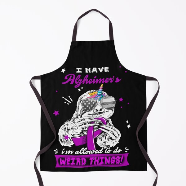 Item preview, Funny Sloth I Have Alzheimer's I'm Allowed To Do Weird Things designed and sold by Kohend.