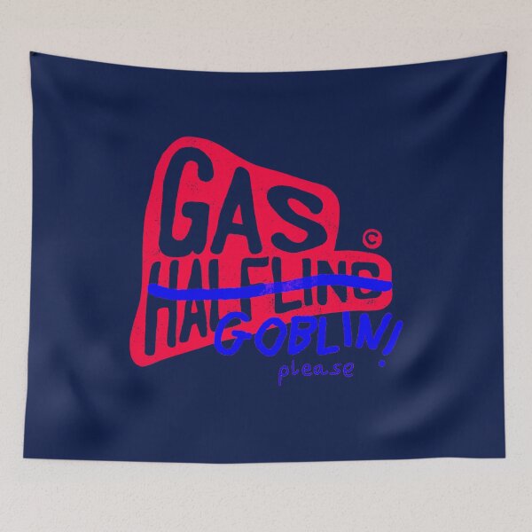 Item preview, Gas Halfling/Goblin, Please! Design designed and sold by Lucie Jamais.