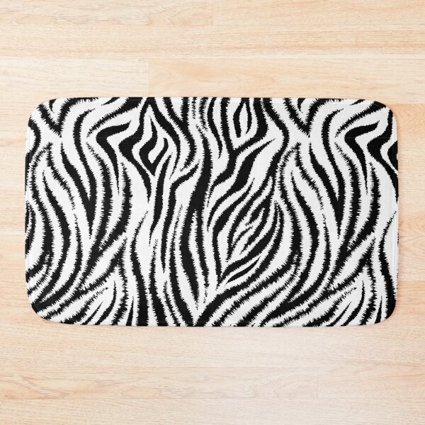 Item preview, Zebra Skin Pattern Black and White Animal Skin Pattern Gift Premium Art Apparel Essential Motivation Inspiration Joy Mood  Funny Cat Halloween designed and sold by DesignByHeartUK.