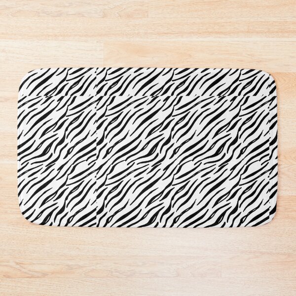 Item preview, Zebra Skin Pattern Black and White Animal Skin Pattern Gift Premium Art Apparel Essential Motivation Inspiration Joy Mood  Funny Cat Halloween designed and sold by DesignByHeartUK.