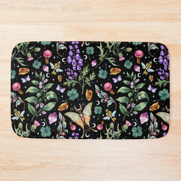 Item preview, Witchy magical pattern. Nightshade, Wolfsbane.  designed and sold by Sitenkovamary.