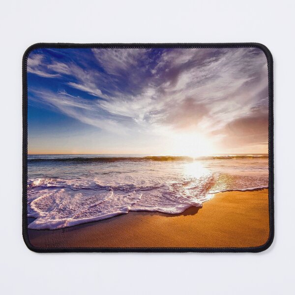Item preview, WATERSCAPES #1 - Beach Sunset on Golden Sand designed and sold by DEL-Productions.
