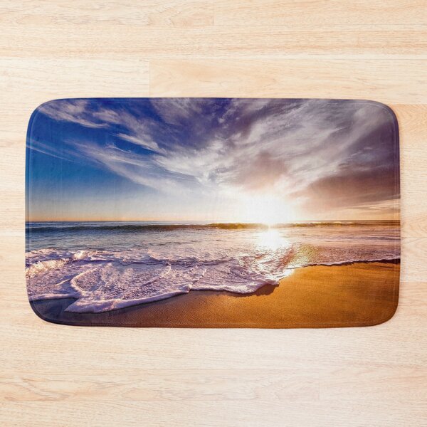 Item preview, WATERSCAPES #1 - Beach Sunset on Golden Sand designed and sold by DEL-Productions.