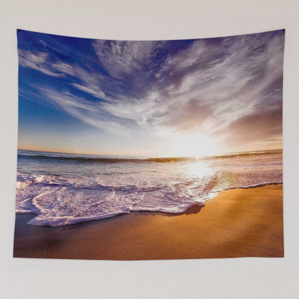 Item preview, WATERSCAPES #1 - Beach Sunset on Golden Sand designed and sold by DEL-Productions.