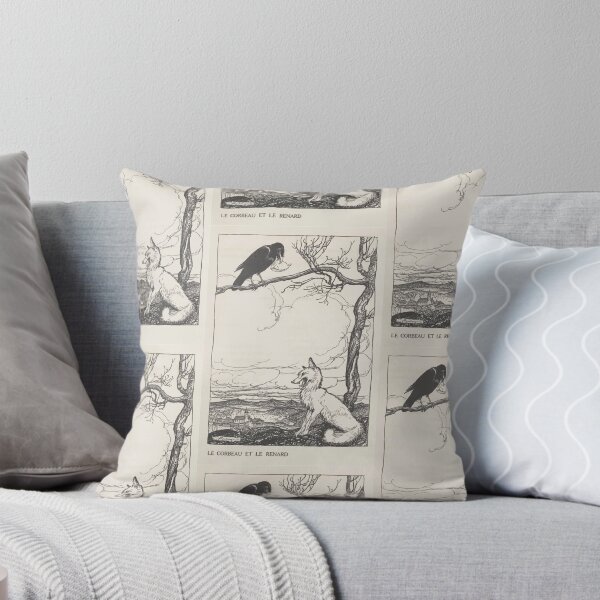 Item preview, Aesop's Fables art by Arthur Rackham 1913 0026 The Fox and the Crow designed and sold by wetdryvac.
