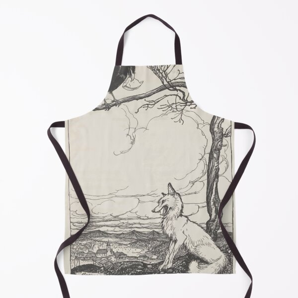 Item preview, Aesop's Fables art by Arthur Rackham 1913 0026 The Fox and the Crow designed and sold by wetdryvac.