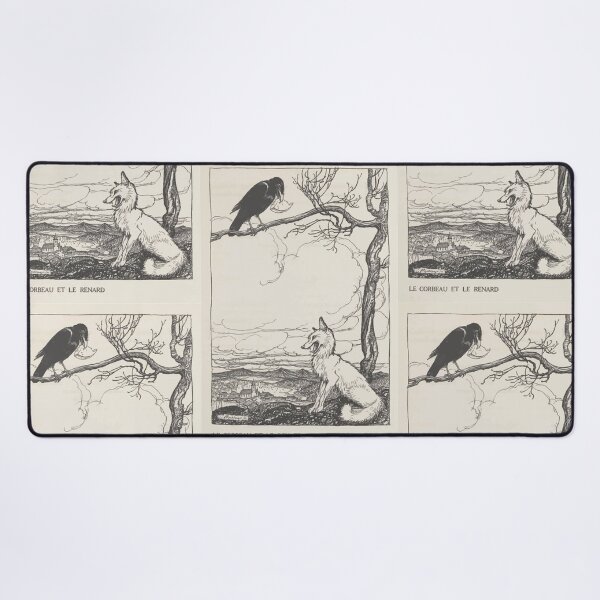 Item preview, Aesop's Fables art by Arthur Rackham 1913 0026 The Fox and the Crow designed and sold by wetdryvac.
