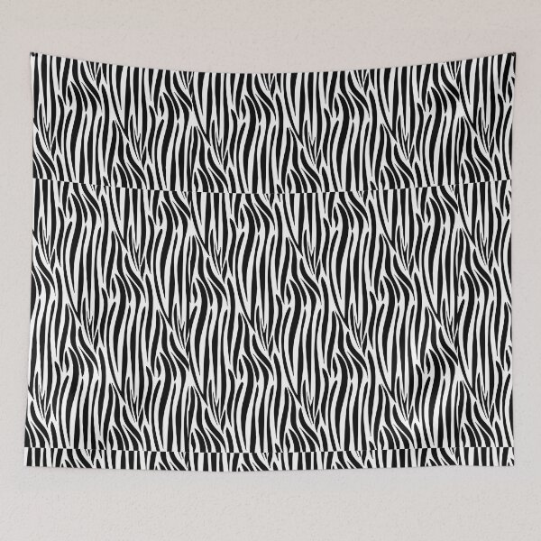 Item preview, Zebra Skin Pattern Black and White Animal Skin Pattern Gift Premium Art Apparel Essential Motivation Inspiration Joy Mood  Funny Cat Halloween designed and sold by DesignByHeartUK.