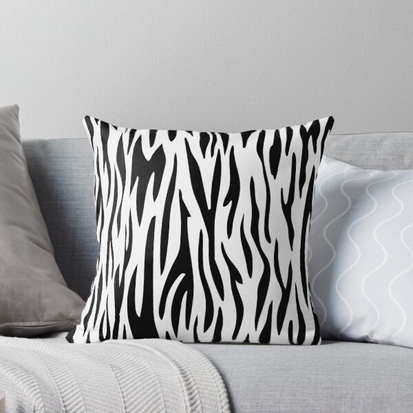 Item preview, Zebra Skin Pattern Black and White Animal Skin Pattern Gift Premium Art Apparel Essential Motivation Inspiration Joy Mood Funny Cat Halloween designed and sold by DesignByHeartUK.