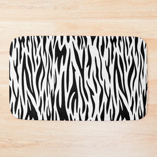 Item preview, Zebra Skin Pattern Black and White Animal Skin Pattern Gift Premium Art Apparel Essential Motivation Inspiration Joy Mood  Funny Cat Halloween designed and sold by DesignByHeartUK.