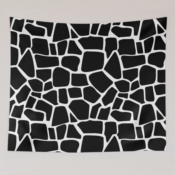 Item preview, Jungle Jiraffe Skin Pattern Animal Skin Black White Pattern Gift Premium Art Apparel Essential Motivation Inspiration Joy Mood  Funny Cat Halloween designed and sold by DesignByHeartUK.