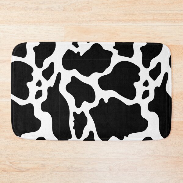 Item preview, Cow Faux Skin Cowhide Pattern Animal Skin Black White Pattern Gift Premium Art Apparel Essential Motivation Inspiration Joy Mood  Funny Cat Halloween designed and sold by DesignByHeartUK.