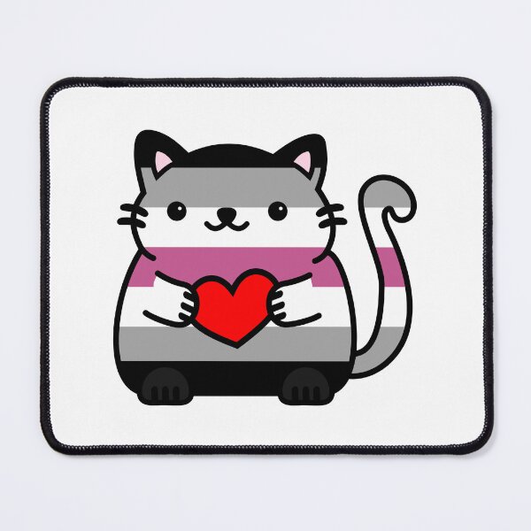 Item preview, Librafeminine Pride Flag Kitty designed and sold by ilexdesigns.