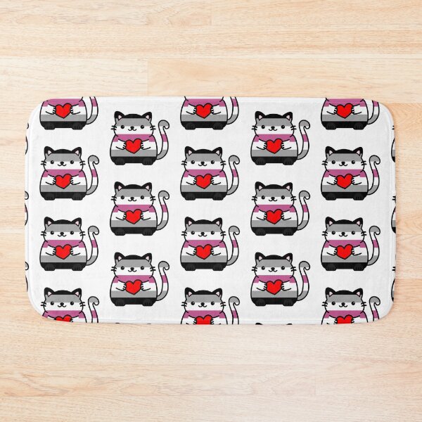 Artikelvorschau, Librafeminine Pride Flag Kitty entworfen und verkauft von ilexdesigns.