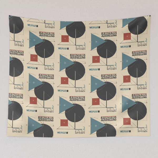 Item preview, Bauhaus Exhibition Poster 1923 -July, August, September Exhibition designed and sold by Cult45one.